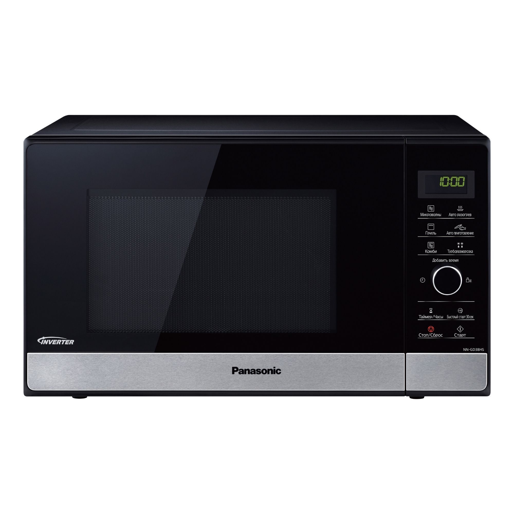 Инверторная печь с грилем Panasonic NN-GD38HSZPE
