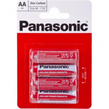 Panasonic R6 Zinc Carbon BL*4 (Батарейка)
